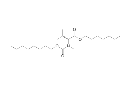 dl-Valine, N-methyl-N-octyloxycarbonyl-, heptyl ester