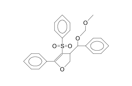 (4R,AS)-2-phenyl-3-phenylsulfonyl-4-(A-methoxymethyloxy-benzyl)-4,5-dihydro-furan