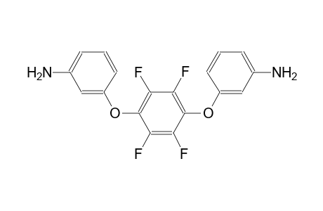benzenamine, 3-[4-(3-aminophenoxy)-2,3,5,6-tetrafluorophenoxy]-