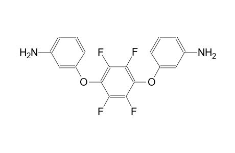 benzenamine, 3-[4-(3-aminophenoxy)-2,3,5,6-tetrafluorophenoxy]-