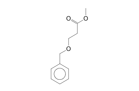 Propanoic acid, 3-(phenylmethoxy)-, methyl ester