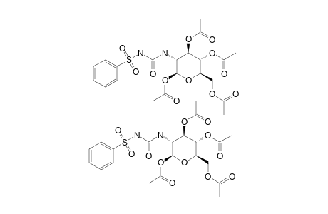 1,3,4,6-TETRA-O-ACETYL-2-DEOXY-2-(BENZENESULFONYLUREA)-D-GLUCOPYRANOSE