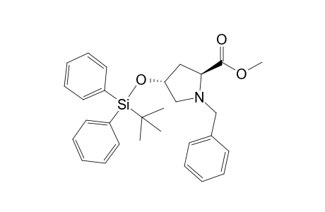(2S,4R)-1-Benzyl-4-[(tert-butyldiphenylsilyl)oxy]-2-methoxycarbonylpyrrolidine