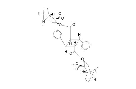 (1R,2R,3S,4S)-bis((1R,2R,3S,5S)-2-(methoxycarbonyl)-8-methyl-8-azabicyclo[3.2.1]octan-3-yl) 2,4-diphenylcyclobutane-1,3-dicarboxylate