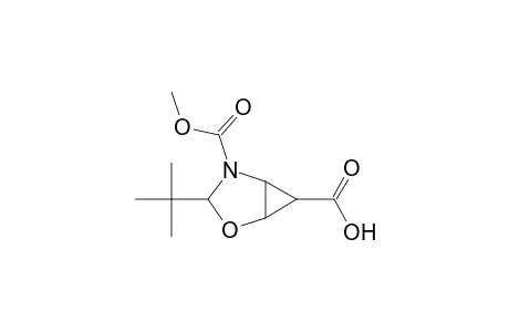 3-tert-Butyl-4-(methoxycarbonyl)-2-oxa-4-azabicyclo[3.1.0]hexane-6-carboxylic acid