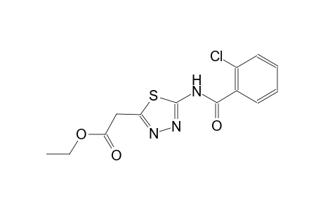 ethyl {5-[(2-chlorobenzoyl)amino]-1,3,4-thiadiazol-2-yl}acetate
