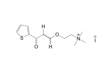 {2-[(2-(2-thenoyl)vinyl]oxy}trimethylammonium iodide