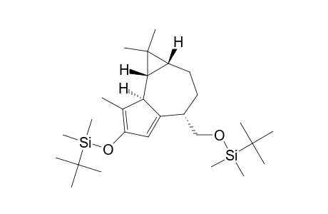 [(1aR,4S,7aS,7bR)-4-[[tert-butyl(dimethyl)silyl]oxymethyl]-1,1,7-trimethyl-1a,2,3,4,7a,7b-hexahydrocyclopropa[e]azulen-6-yl]oxy-tert-butyl-dimethyl-silane