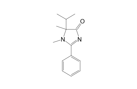 1,5-dimethyl-2-phenyl-5-propan-2-ylimidazol-4-one