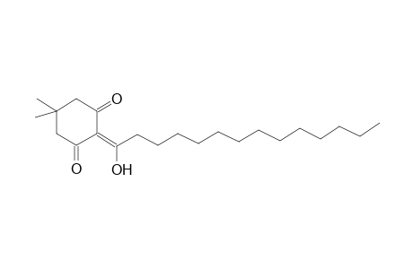 2-(1-hydroxytetradecylidene)-5,5-dimethyl-1,3-cyclohexanedione