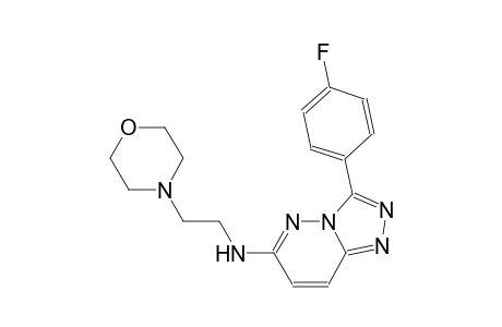 [1,2,4]triazolo[4,3-b]pyridazin-6-amine, 3-(4-fluorophenyl)-N-[2-(4-morpholinyl)ethyl]-