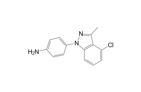 1-(p-Aminophenyl)-3-methyl-4-chloro-1H-indazole