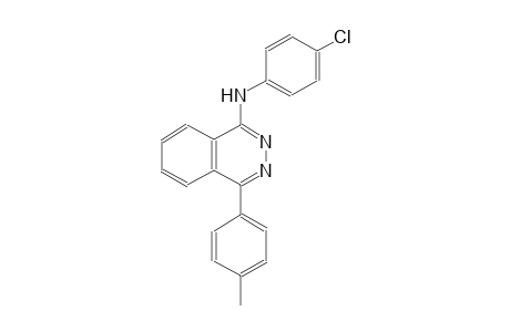 N-(4-chlorophenyl)-4-(4-methylphenyl)-1-phthalazinamine
