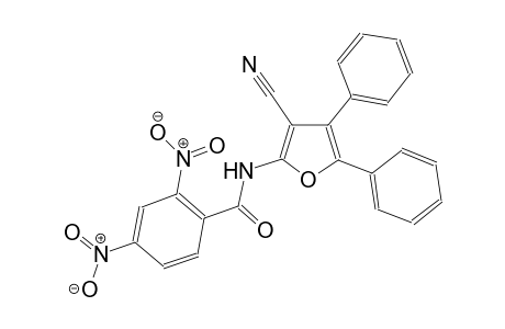 benzamide, N-(3-cyano-4,5-diphenyl-2-furanyl)-2,4-dinitro-