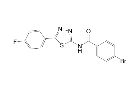 benzamide, 4-bromo-N-[5-(4-fluorophenyl)-1,3,4-thiadiazol-2-yl]-
