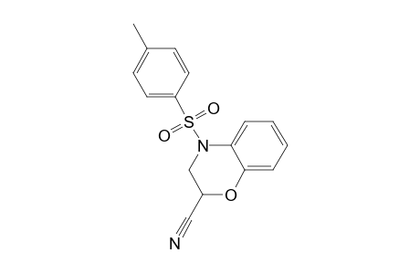 4-(4-Methylphenyl)sulfonyl-2,3-dihydro-1,4-benzoxazine-2-carbonitrile