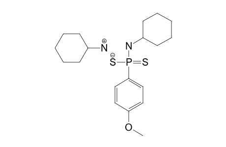 [S2P-(C6H11NH)-(P-C6H4OME)-H3N(+)C6H11]