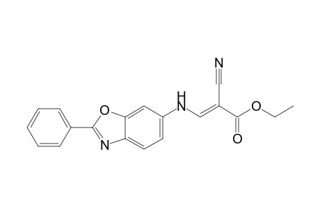 6-{[2'-(Ethoxycarbonyl)-2'-cyanoethenyl]amino}-2-phenylbenzoxazol