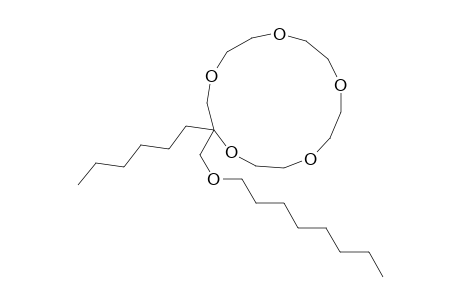 2-Hexyl-2-[(octyloxy)methyl]-15-crown-5