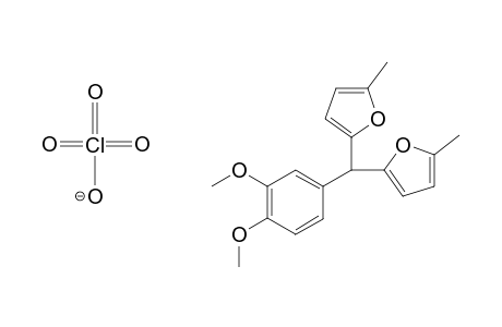 3,4-DIMETHOXYPHENYL-BIS-(5-METHYL-2-FURYL)-METHYL_PERCHLORATE