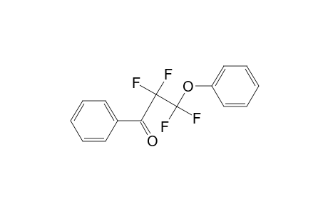 1,1,2,2-tetrafluoro-3-oxo-3-phenylpropyl phenyl ether
