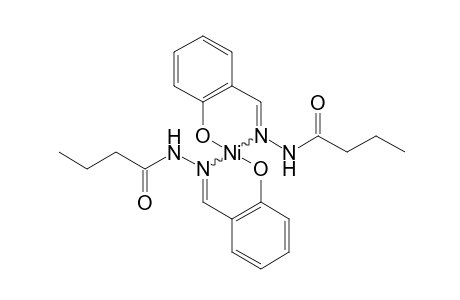 butyric acid, salicylidenehydrazide, nickel derivative