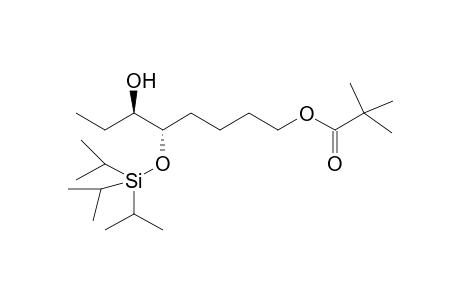 (6R)-(-)-Hydroxy-(5S)-(triisopropylsilyloxy)octyl pivalate