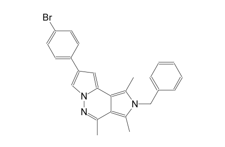 2-benzyl-8-(4-bromophenyl)-1,3,4-trimethyl-2H-dipyrrolo[1,2-b:3,4-d]pyridazine