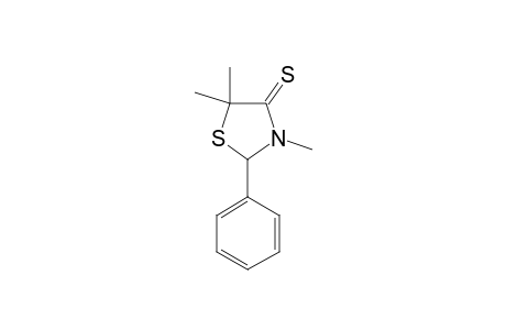 3,5,5-TRIMETHYL-2-PHENYLTHIAZOLIDINE-4-THIONE