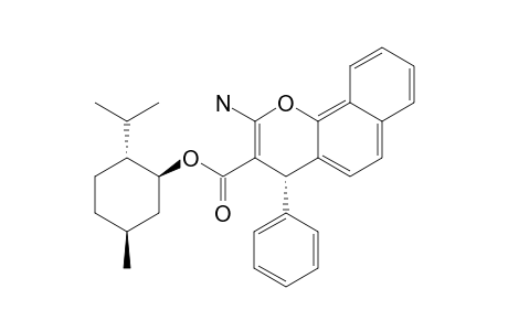 (4R)-2-AMINO-3-[(1'R,2'S,5'R)-MENTHYLOXYCARBONYL]-4-PHENYL-4H-NAPHTHO-[1,2-B]-PYRAN