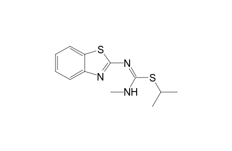 1-(Benzothiazol-2-yl)-2-isopropyl-3-methylisothiourea