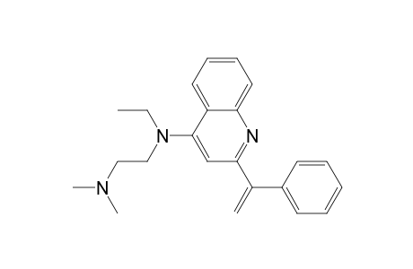(E)-N-[2-(Dimethylamino)ethyl]-N-ethyl-2-[.alpha.styryl]quinolin-4-amine