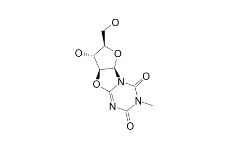 5-N-METHYL-BETA-D-ARABINOFURANO-[1',2':4,5]-OXAZOLO-S-TRAZINE-4,6-DIONE