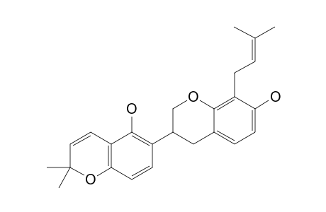 8-Prenylphaseollinisoflavan