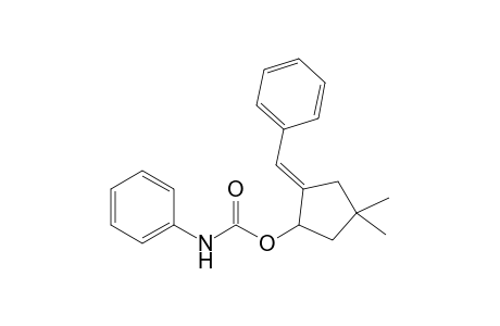 (E)-2-Benzylidene-4,4-dimethylcyclopentyl N-phenylcarbamate