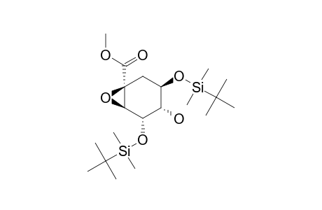 Methyl (1S,2R,3S,4S,5R)-3,5-Bis[(tert-butyl)dimethylsilyloxy]-1,2-epoxy-4-hydroxycyclohexane-1-carboxylate