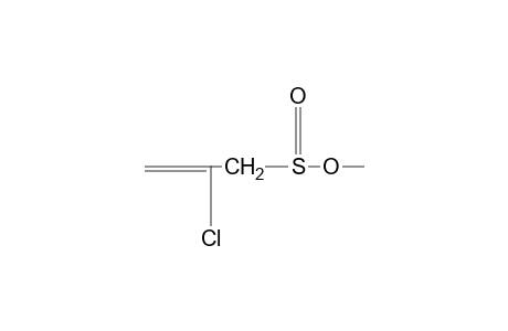 2-CHLORO-2-PROPENE-1-SULFINIC ACID, METHYL ESTER