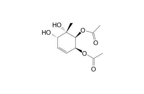(1S,2S,3S,4S)-3,4-Diacetoxy-3-methylcyclohex-5-en-1,2-diyl diacetate