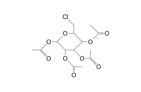 .alpha.-D-Glucopyranose, 6-chloro-6-deoxy-, tetraacetate