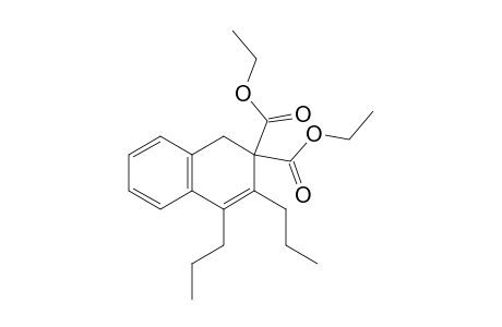 2,2-Bis(ethoxycarbonyl)-3,4-di-n-propyl-1,2-dihydronaphthalene