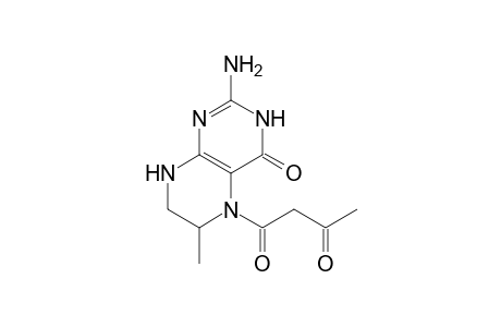 Acetamide, N-(5-acetyl-1,4,5,6,7,8-hexahydro-6-methyl-4-oxo-2-pteridinyl)-