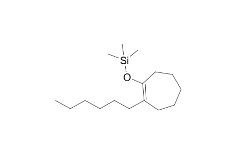 2-Hexyl-1-(trimethylsilyloxy)cycloheptene