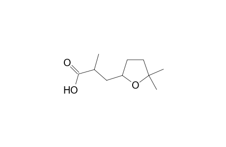 2-Furanpropanoic acid, tetrahydro-.alpha.,5,5-trimethyl-