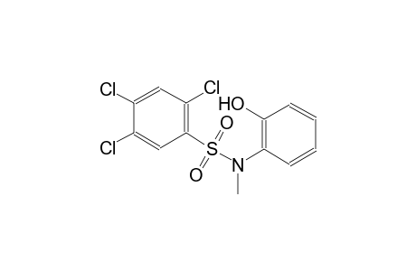 benzenesulfonamide, 2,4,5-trichloro-N-(2-hydroxyphenyl)-N-methyl-