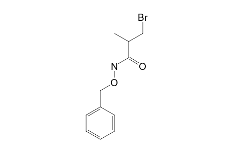 N-(BENZYLOXY)-3-BROMO-2-METHYL-PROPAN-AMIDE