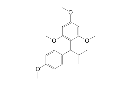 1,3,5-trimethoxy-2-(1-(4-methoxyphenyl)-2-methylpropyl)benzene