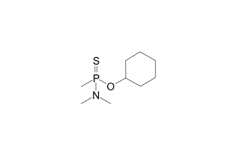 O-cyclohexyl N,N,P-trimethylphosphonamidothioate