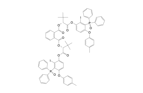 (R,R)-PHTHALIC-ACID-BIS-[1-[3-(DIPHENYL-PHOSPHINOYL)-2-IODO-4-(PARA-TOLYLOXY)-PHENOXYCARBONYL]-2,2-DIMETHYL-PROPYL]-ESTER