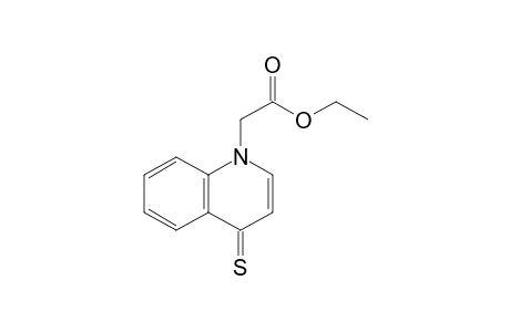 Ethyl 4-thioxoquinoline-1-acetate