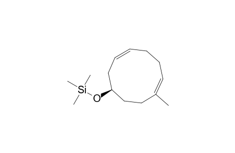 8-Methyl-1.beta.-trimethylsilyloxy-trans,trans-cyclodeca-3,7-diene